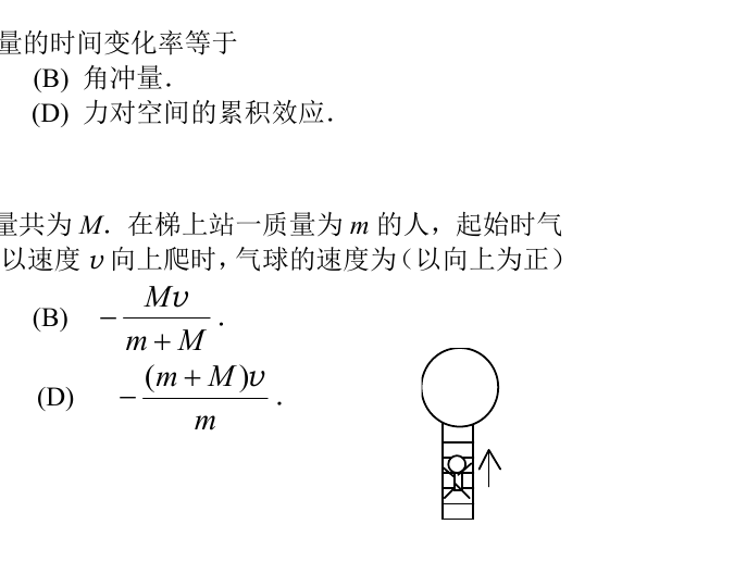 气球、绳梯与人