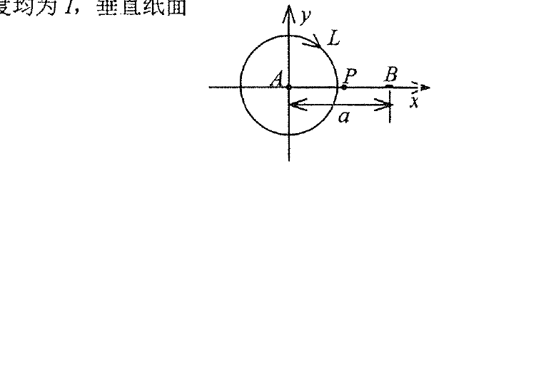 两根平行导线与闭合环路